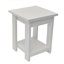 Julia Solid Wood Top End Table with Storage
