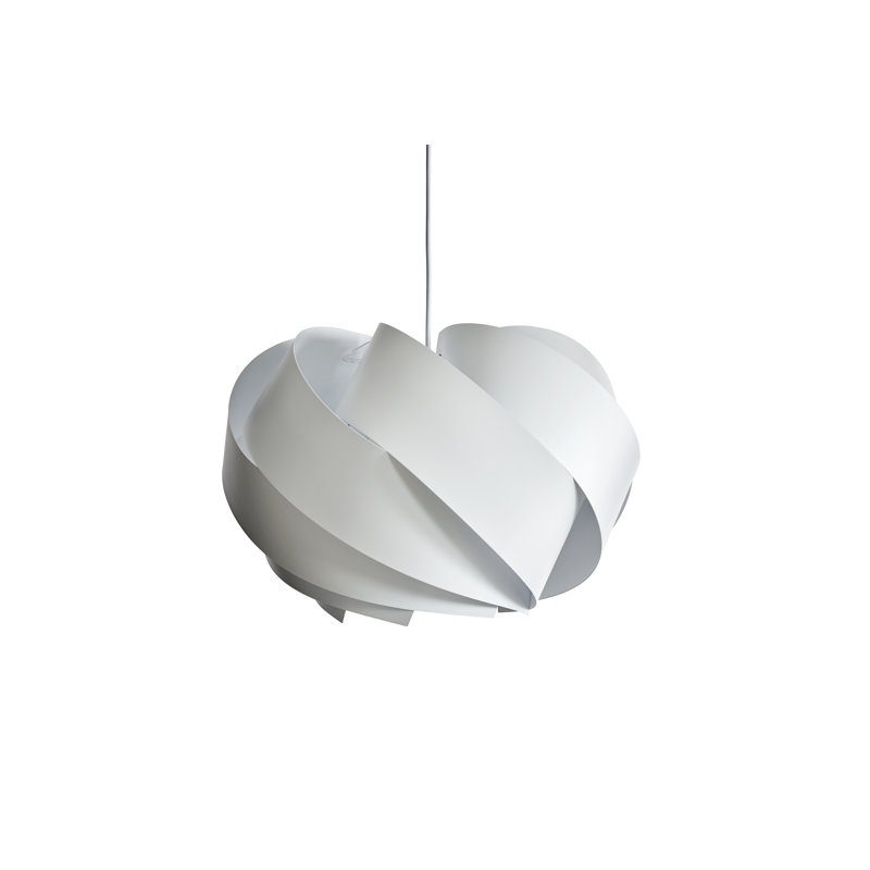 Boleo 1 - Light Silver Geometric Pendant