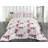 Eclectic Polyester Floral Coverlet