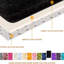 Phyllida Solid Colour Shag Area Rug-574599536