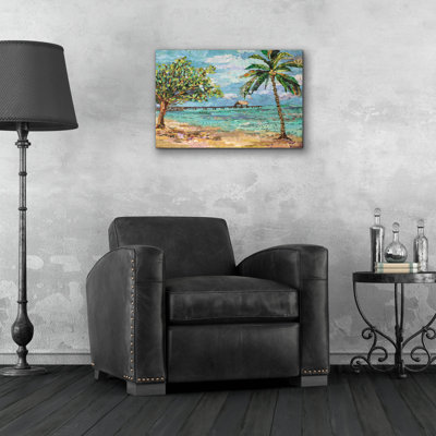 «Tobago Memory» par St. Hilaire Elizabeth, art mural en verre acrylique