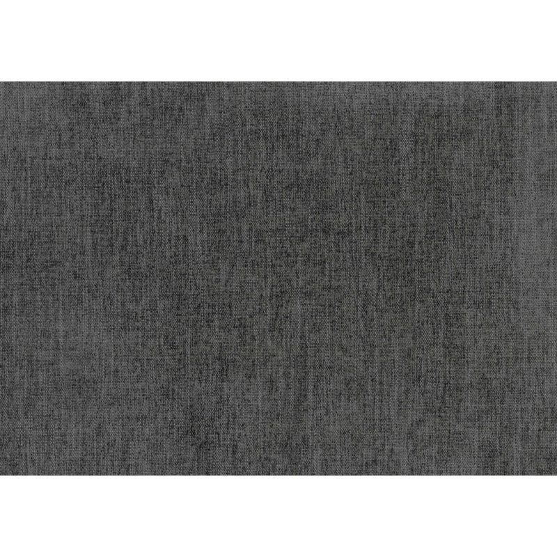 Fauteuil d'appoint à coussin en mousse, Gris anthracite