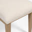 Chaise en bois à dossier arqué (ensemble de 2)