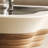 Wabi-sabi Cream-style creative cloud coffee table