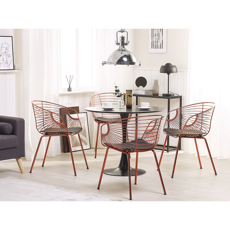Bonneau 46cm H Ladder Back Armchair, Copper