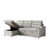 Polyester gris clair est en rupture de stock