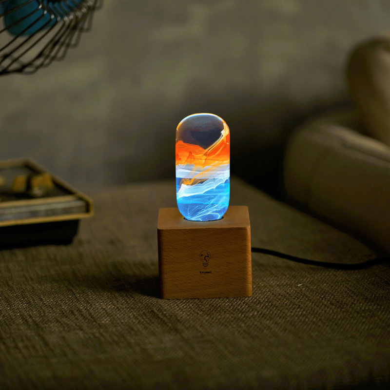 Solid Wood Novelty Lamp