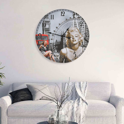 Elisabelle MDF Wall Clock