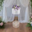 Support à fleurs pour décoration de table de mariage ou de table