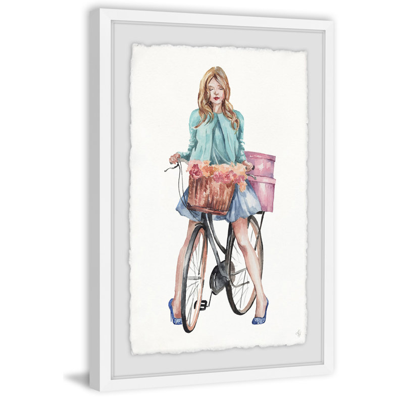 Sunday Cruise - Single Picture Frame Painting, 61 cm H x 41 cm W x 4 cm D