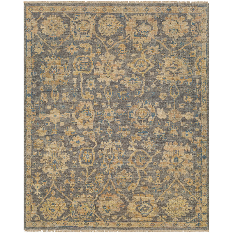 Monterey Wool Oriental Area Rug, Rectangle 2' x 3'