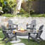 Chaise Adirondack pliante Azur-1004390861