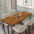 Gladys Solid Acacia Wood Tabletop - 1'' Thick, Durable and Customizable Surface for DIY Desktop, Office Desk, Dining Table, Kitchen Countertop-740088209-740088208