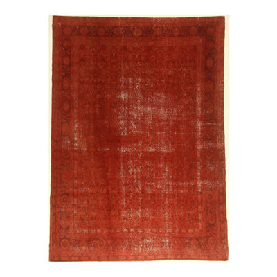 Handmade Cotton and Wool Area Rug
