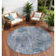 Tapis d'intérieur rond 8 po