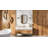 Chierika Metal Hexagon Wall Mirror