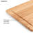 Farberware 3-Piece Rubberwood Cutting Board Set 