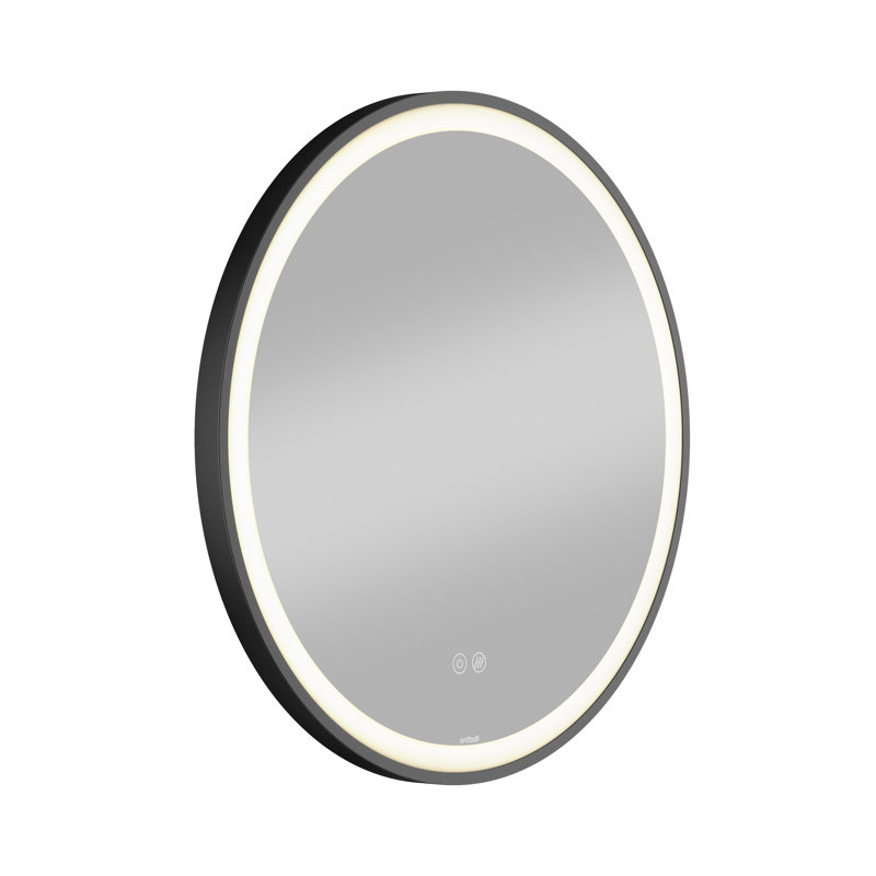  Miroir Manson, cadre noir