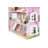 Little Gem Dollhouse - 3-Story Dollhouse With 4 Rooms - Includes 16 Accessories