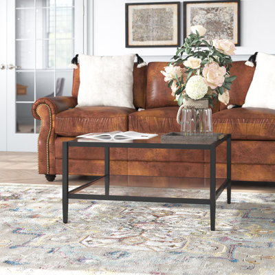 Hera Glass Top Coffee Table