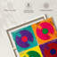 Bonbons disques vinyles sur toile-391858251