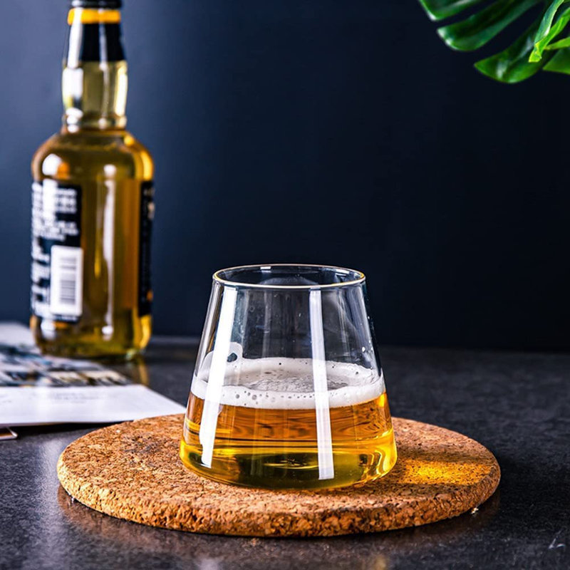 Verre à bière 9,5 oz Vintage Mount Fuji Whisky Cocktail