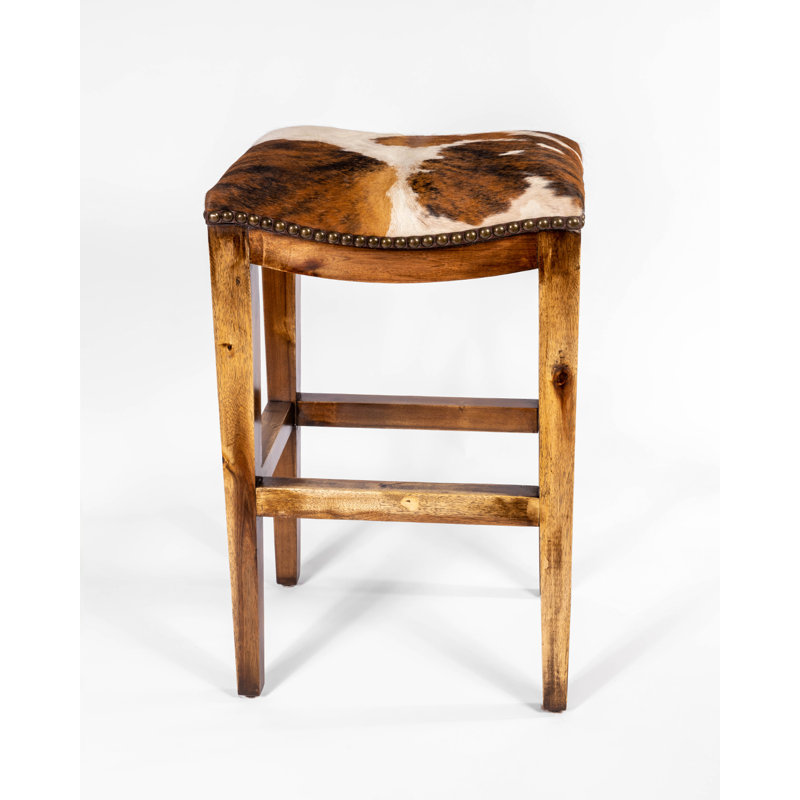 Saddle Hide, Bar Stool (30" Seat Height)