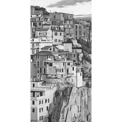 Manarola in italy - 15.75"x31.50" Desk mat