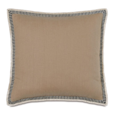 Midori Linen Square Pillow Cover & Insert