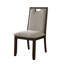 Ensemble de 2 chaises d'appoint rembourrées Alexa