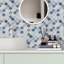 Thicker Upgrade Peel And Stick Arabesque Mosaic Art Vinyl Tile (set Of 10)