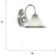 Lucile Armed Sconce-20600185