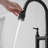 Bridge Kitchen Faucet With Pull-Down Sprayhead In Spot