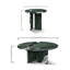 Ensemble de tables basses Luxury Green Luxury