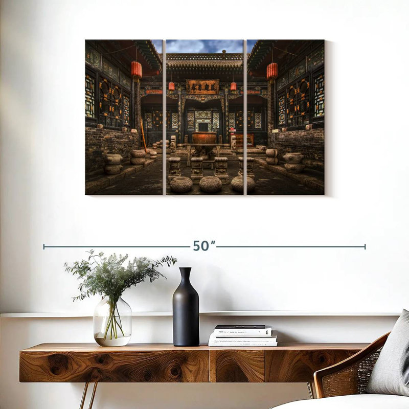 Lilie Ancient Pingyao Castle, 24" H x 38" W