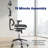 VIVO Ergonomic Adjustable Office Chair With Mesh Design and Lumbar Support