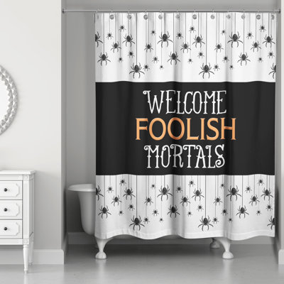 Rideau de douche simple Erda