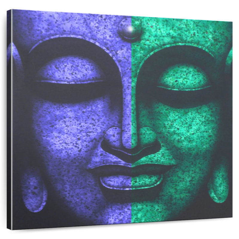 Leisha Sublime Buddha Face, 30" H x 30" W