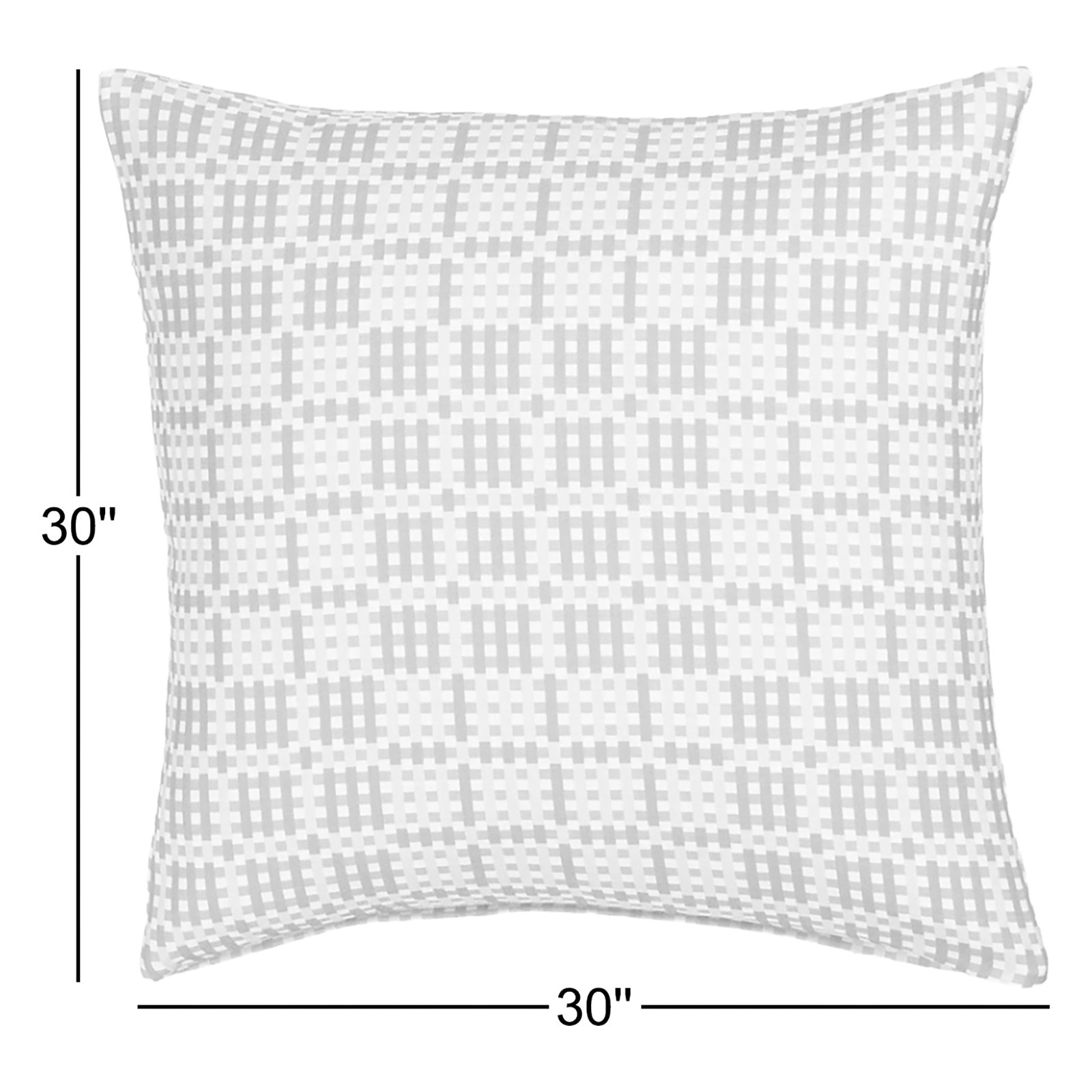 Terrace Accent Pillow, Blue Geometric