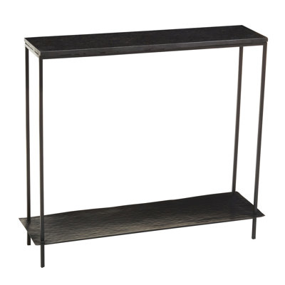 Aanik 90cm Stone Top Console Table