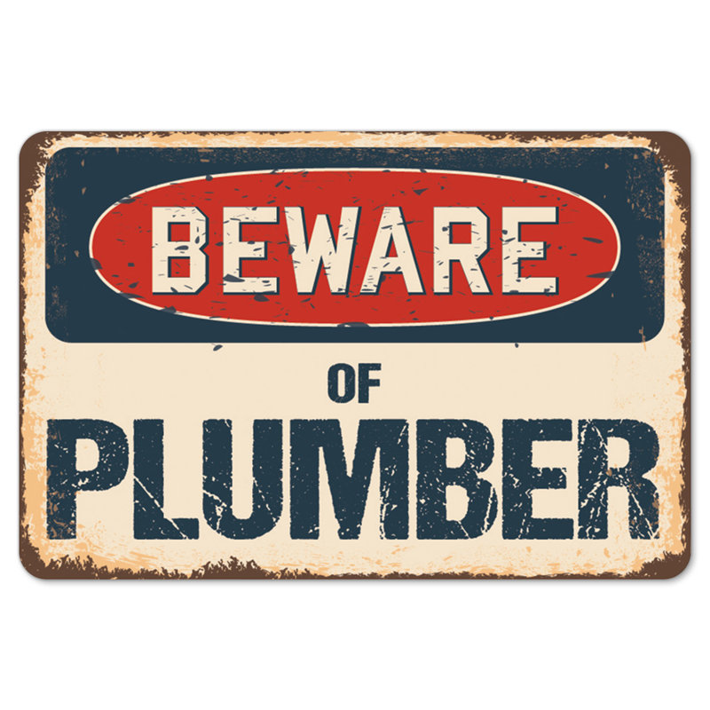 Decal-Plumber_Beware Of Plumber