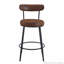 Deux ensembles de chaises de bar ergonomiques à pieds hauts-837790497