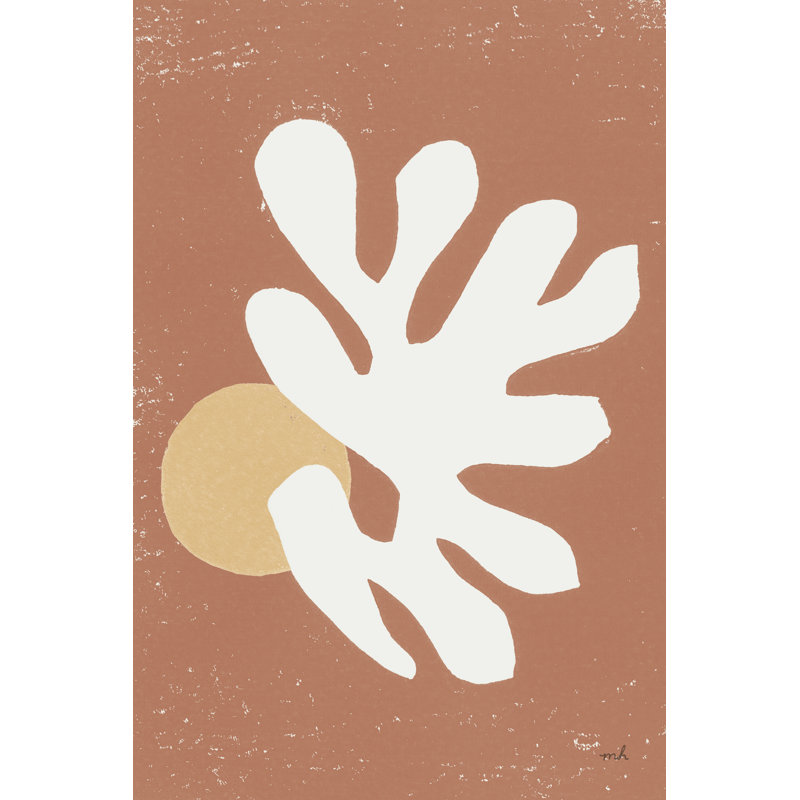 «Matisse Homage III» par Moira Hershey, reproduction d'art sur toile tendue, H 12 po x l 8 po