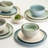 Sango Rollo Ceramic Stoneware 16 Pc Dinnerware Set - Service for 4-83593685