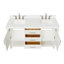 Ensemble de meuble-lavabo double 61 po Abby-87226828