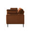 Etta 214.1Cm Velvet Square Arms Sofa-1137434333