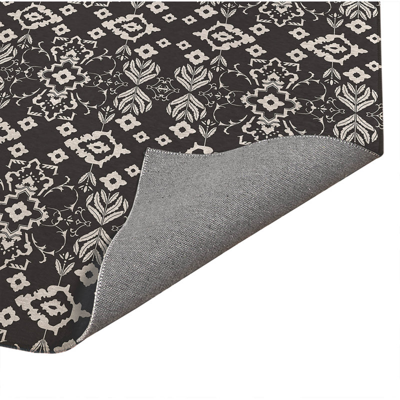 Tapis d'intérieur antidérapant Block, Rectangulaire 2 pi x 3 pi