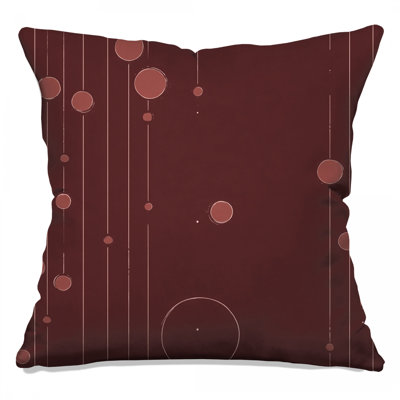 Coussin décoratif abstrait, coussins double face Art