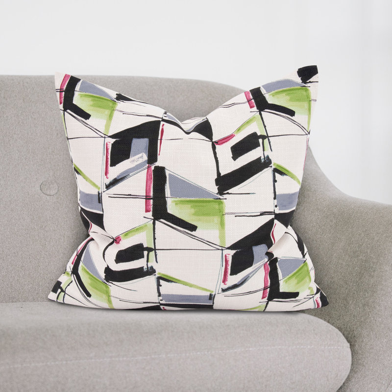  Housse de coussin carré et insert, H 24 po x l 24 po