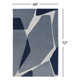 Sean Abstract Handmade Tufted Wool Light Blue/Navy/Light Slate Area Rug